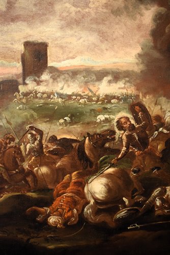 "Bataille, chrétiens contre Turcs"